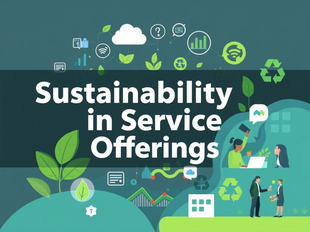 SUSTAINABILITY IN SERVICE OFFERINGS